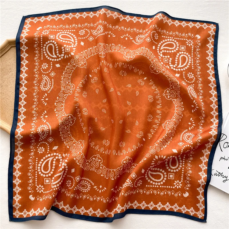 純綿女性用スカーフ正方形スカーフレディースネックヘアスカーフ - Ascot Neck Scarf のレビューと価格
