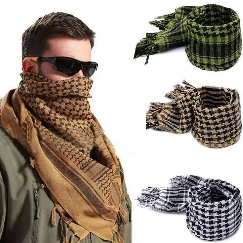 アラファト風アラブスカーフショール、ハンサムなケフィエ、カフ - Ascot Neck Scarf のレビューと価格