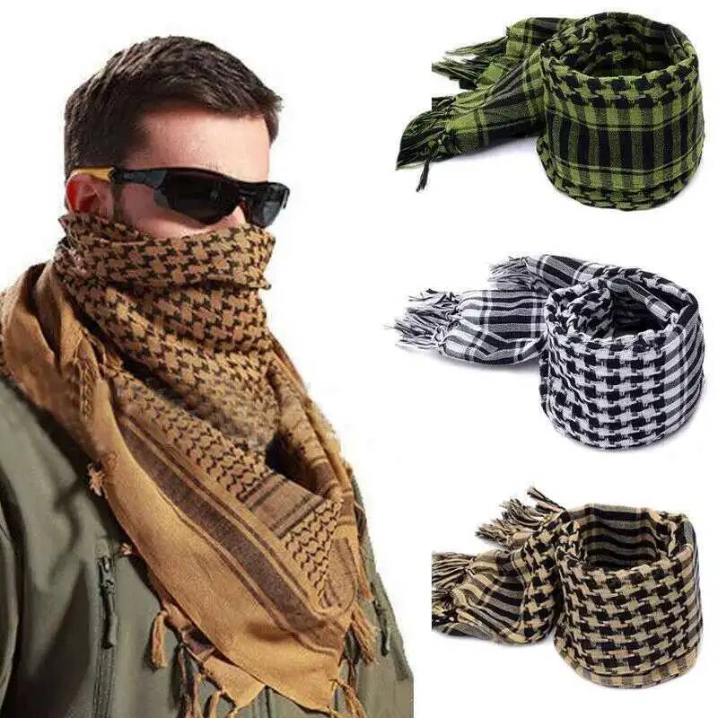 アラファト風アラブスカーフショール、ハンサムなケフィエ、カフ - Ascot Neck Scarf のレビューと価格