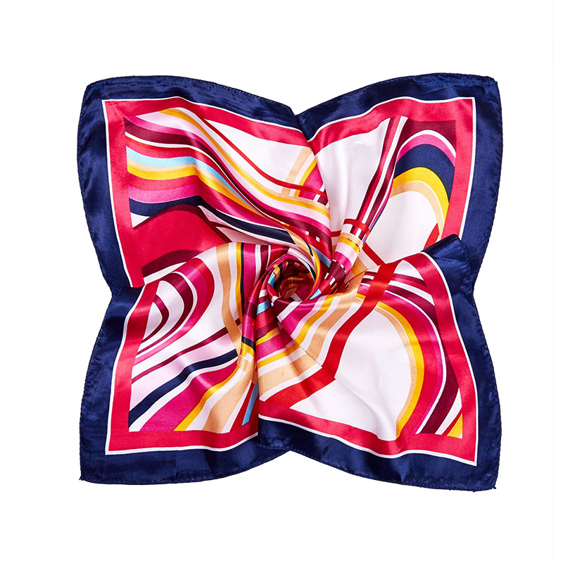 女性用スクエアシルクスカーフ,小さな首と頭のスカーフ,プリン - Scarf Silk Square のレビューと価格