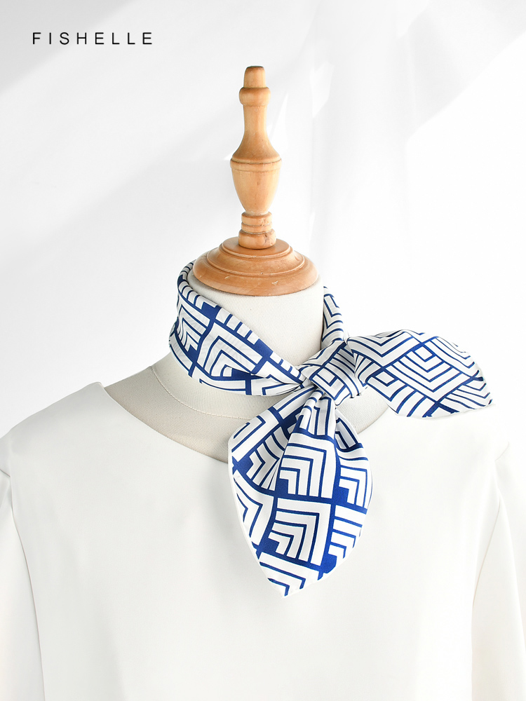 女性のための中国のクラシックなシルクスカーフ,天然シルクのス - Scarf Silk Square のレビューと価格