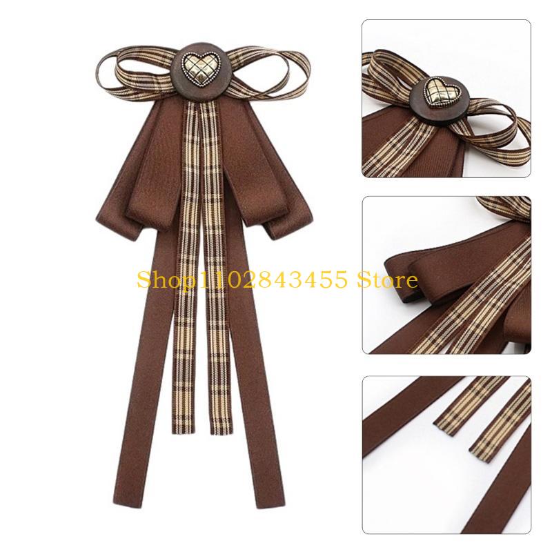 49MC 日本のリボン弓ネクタイブローチピン女性ガールヴィン - Bow Tie Pre Tied のレビューと価格